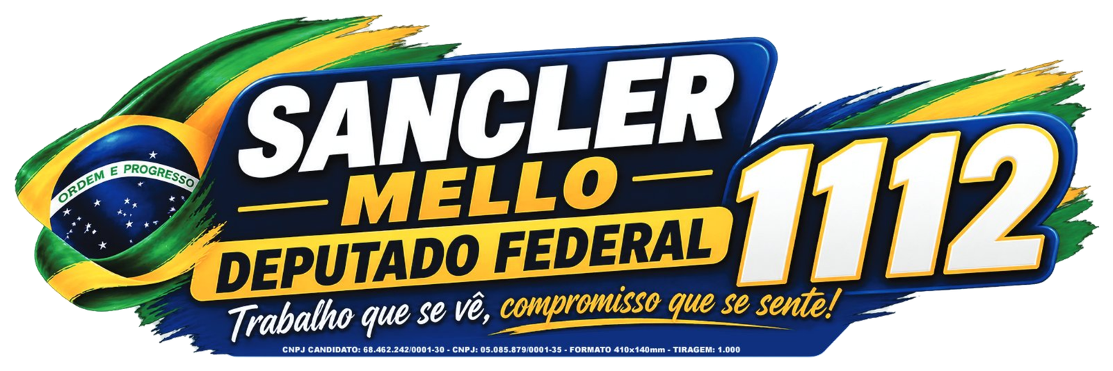 Sancler Mello, deputado federal, 1112